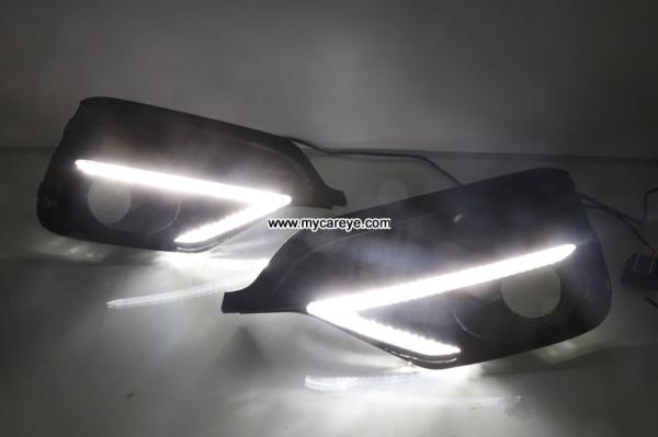 Honda Jazz Fit 2018-2019 LED Daytime Running Lights DRL driving daylight