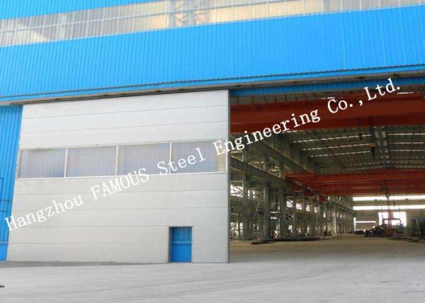 Hydraulic / Electrical Industrial Sliding Hanger Doors Horizontal Lifting Door For Aircraft Access System