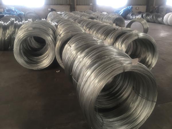 Fio de aço galvanizado de alta elasticidade