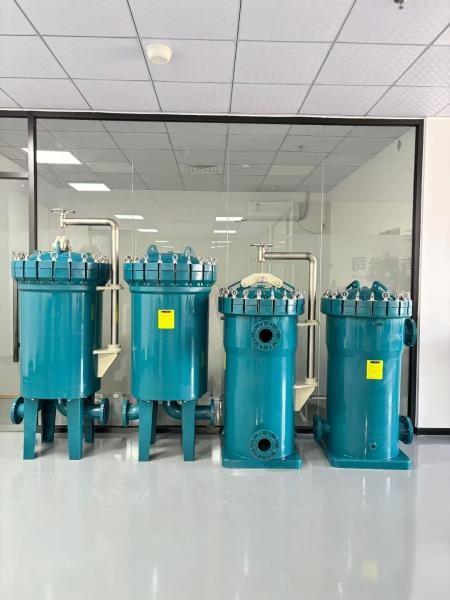Sistema de filtración sólida de agua de mar