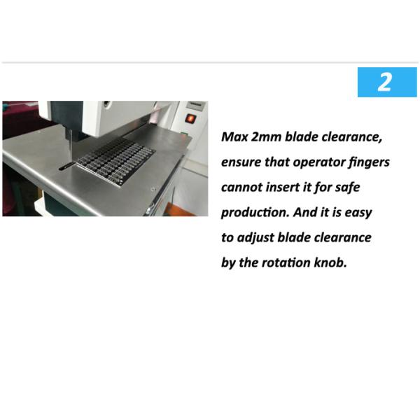 Customized V Cut PCB Depaneling Machine Pneumatic Air Driven