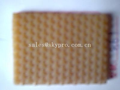 Diamante de borracha da folha da sapata resistente superior da abrasão da categoria único textured