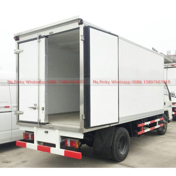 Foton Refrigerator Truck Mini Freezer Van Truck 103HP Petrol Gasoline Engine