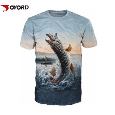Popular Custom Fishing Jerseys High Performance OEM Design Flatlock Stitching