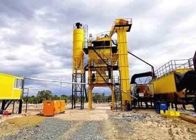 Construção móvel profissional de 120tph Asphalt Batch Plant For Highway