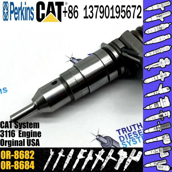 Injecteur commun 0R-8682 de rail de l'injecteur 127-8205 commun de rail nouvel pour l'injecteur diesel du _3114 de Caterpillar_ CAT_ 3116