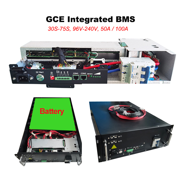 GCE Integrated BMS 30S 60S 75S 50A 100A для домашнего хранения энергии