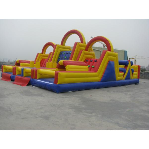 полосы препятствий ИХОБ-001 ПВК 0.55мм раздувные с Варп-527Н Вефт-323.8Н для взрослых