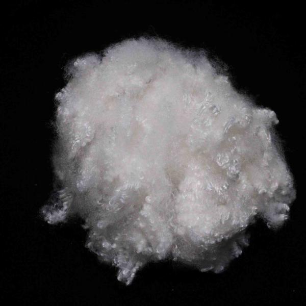 3D White Microfiber Hollow Polyester Fiber Filling Material for Stuffed Toys