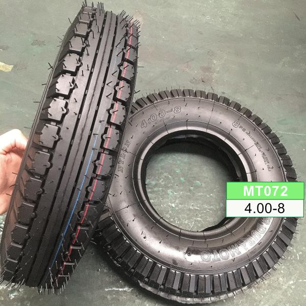 25-30 Days Delivery Time Bajaj Motorcycle 4.00-8 Motorcycle Tire with Long Lifespan