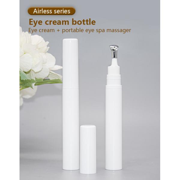 15ml PP массажируют безвоздушные бутылки насоса для упаковки Skincare ухода глаза