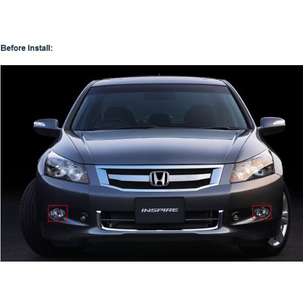 Honda Inspire front fog lights upgrade car parts DRL running daylight