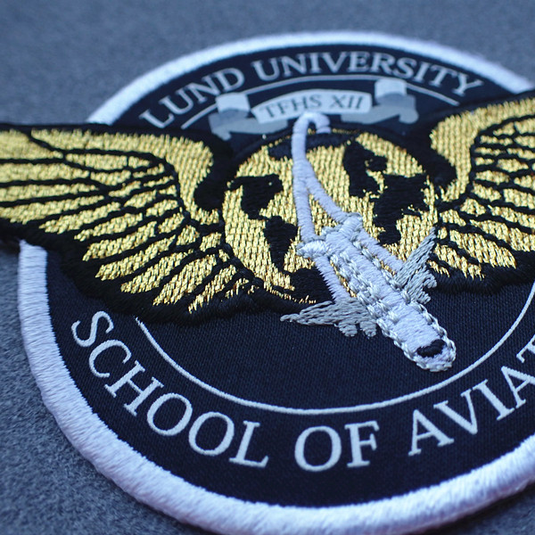 Заплаты одежды животной вышивки формы черной изготовленные на заказ