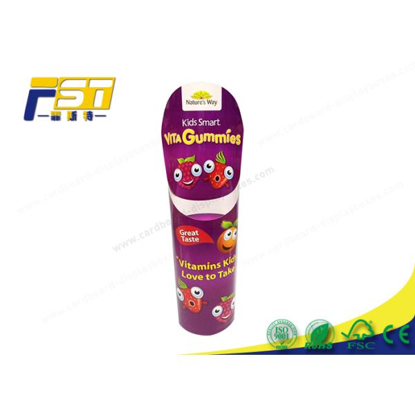 Пол ХЛОПАЕТ ВВЕРХ реклама выставочной витрины ящиков сброса картона изготовленная на заказ для супермаркета