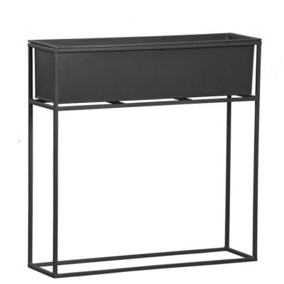 Rectangular Metal Flower Planter Galvanized Steel Garden Planters