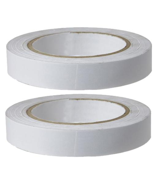Viscosity Cotton Paper Double Sided Tape / Box Sealing Paper Tear By Hand Adhesive For Bag Sealing