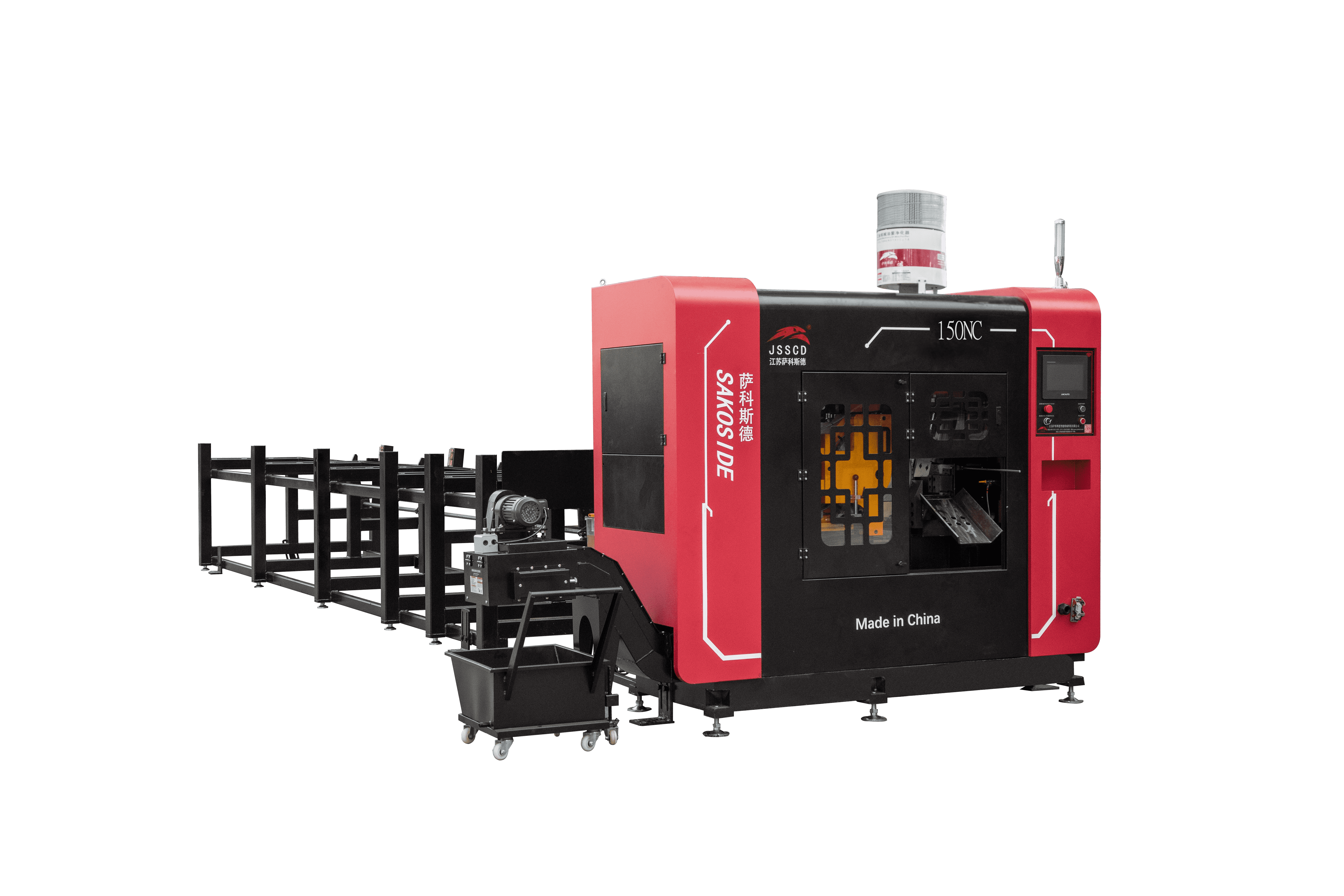 Consistent 110rpm High Speed Circular Saw Machine 2.7KW Automatic Circular Saw