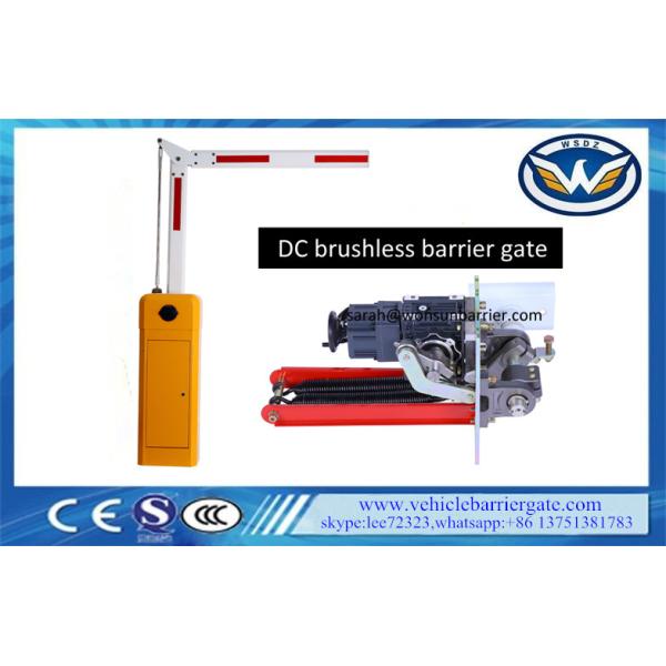 Durable Parking Lot Barrier Gates , Vehicle Barrier Gate System Arm Swing Out Function