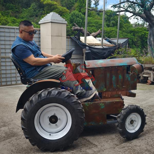 Nuevo animatrónico Tractor manejable Parque temático Parque de atracciones