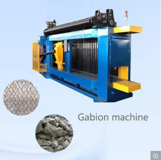 Hexagonal Wire Mesh Netting Gabion Machine Mesh Size 100*120mm Made in China