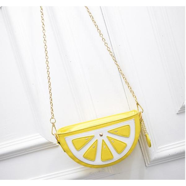 Cute cartoon fruit watermelon fresh lemon package 2016 new chain shoulder bag diagonal female packet