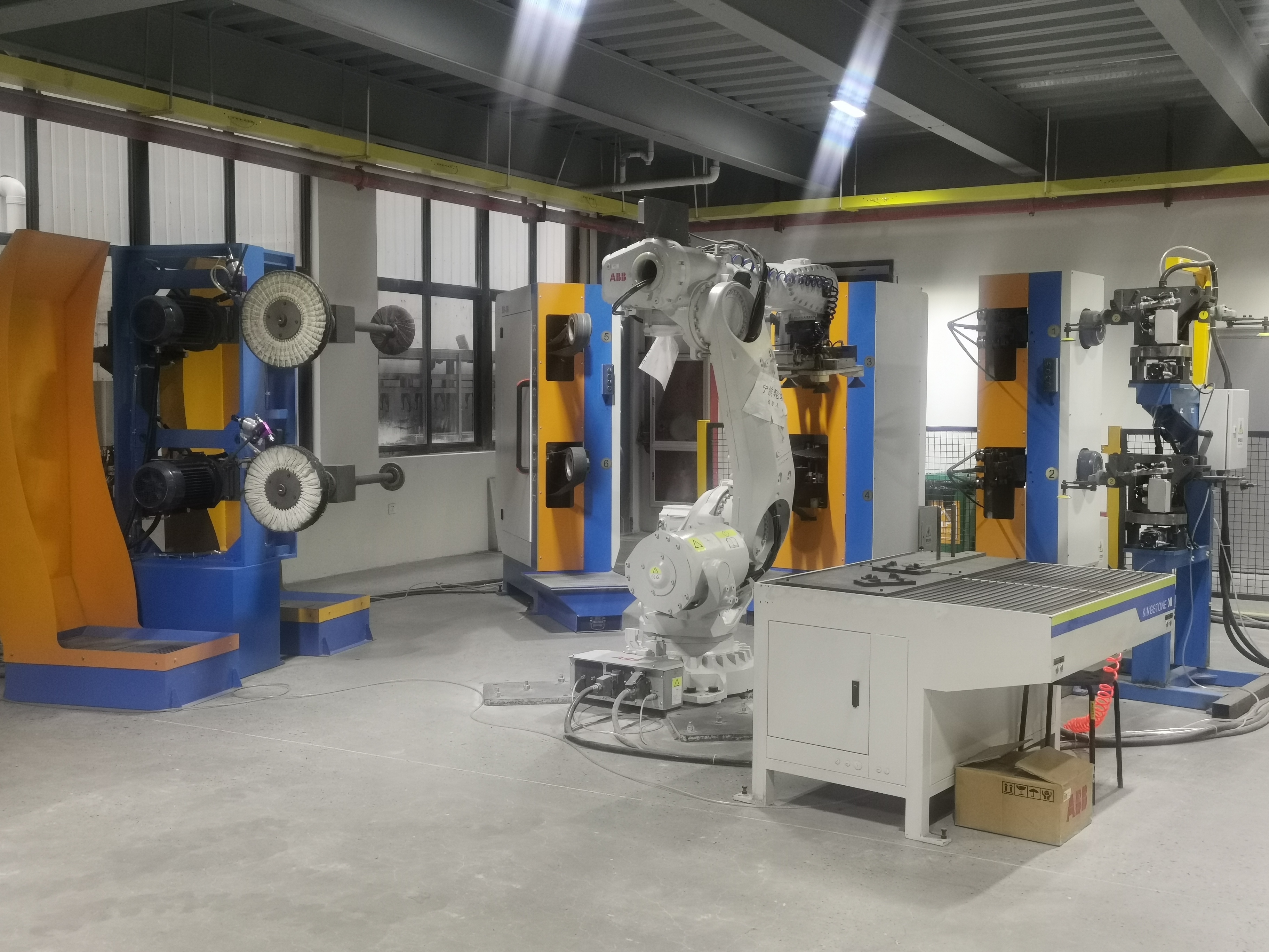 Flexible Robotic Surface Finish System for High-Mix Manufacturing