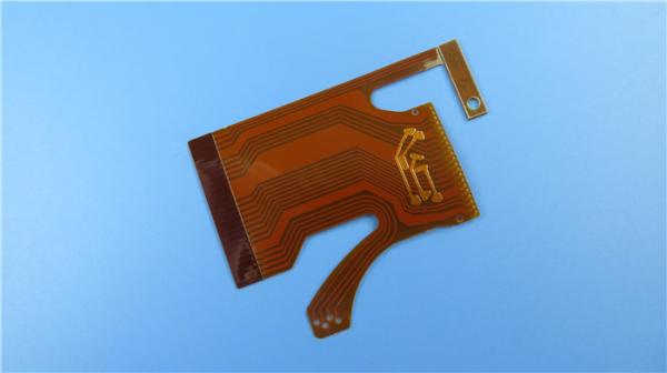 Tin-plated Flexible Printed Circuit Board FPCB with FR-4 Stiffener for LCD Module