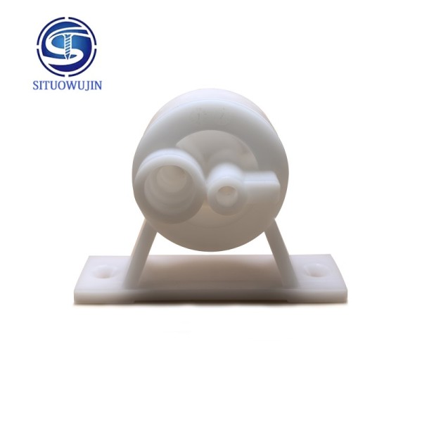 Precision plastic part fixed lock seat CNC processing Draft Beer System Parts