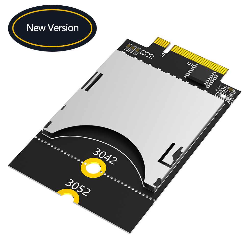 NGFF M.2 Key-B Интерфейс для карты SD-карты (поддержка USB-Bus, не SATA-Bus)
