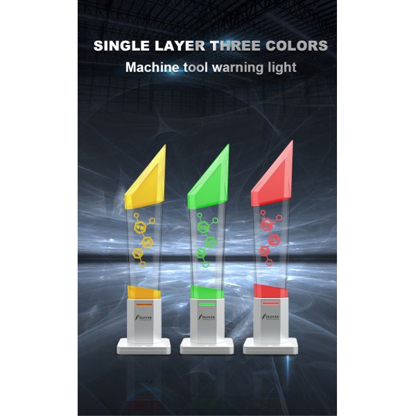 Voyant d'alarme LED à base pliable en cristal 24V 220V 0.6kg IP50 pour avertissement de sécurité