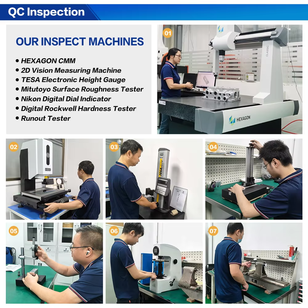 Precision CNC Machining Service for Aluminum 6061 Heat Sinks with 0.005mm Tolerance and Anodized Coating