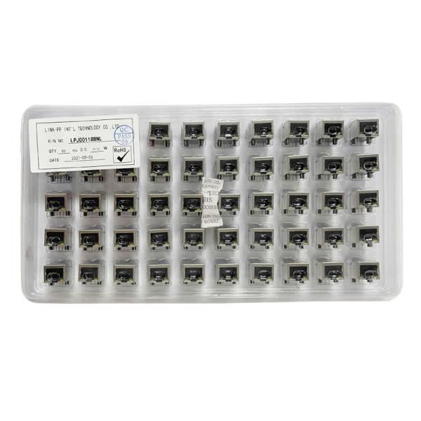 Lan 100M Rj45 соединителя держателя Pcb креста MJFR0429 LPJ16801CNL одиночный гаван поднимает интерфейс домкратом