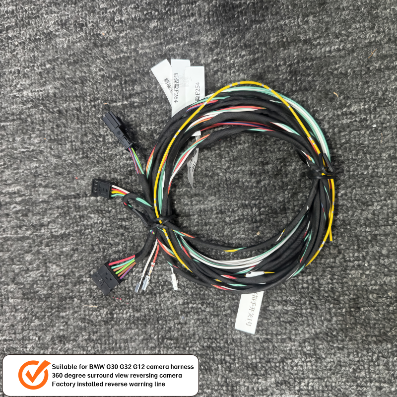 For BMW G30 G32 G12 Radar Detector Lane Departure Warning & Blind Spot Monitoring System Kit View Camera Wiring Harness