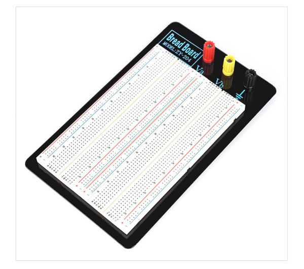 Rectangular Electronics Breadboard Prototype, electronic test board