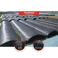 Plastic Film and Shade Net Mushroom Farm Greenhouses Hot Galvanized Steel Structure