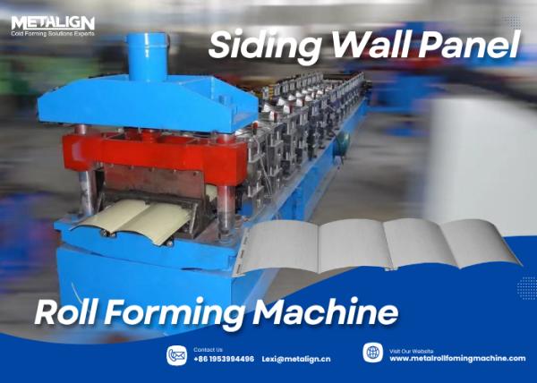 Efficient Roll Forming Machine for Galvanized Steel Siding with Oval Hole Punching