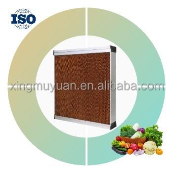7090 Greenhouse Wet Curtain Evaporative Cellulose Paper Water Cooling Pad System for Poultry Chicken Farm 10 mm
