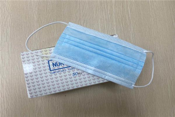 CE / FDA Highly Reliable Disposable Breathing 3 Ply Non Woven Face Mask