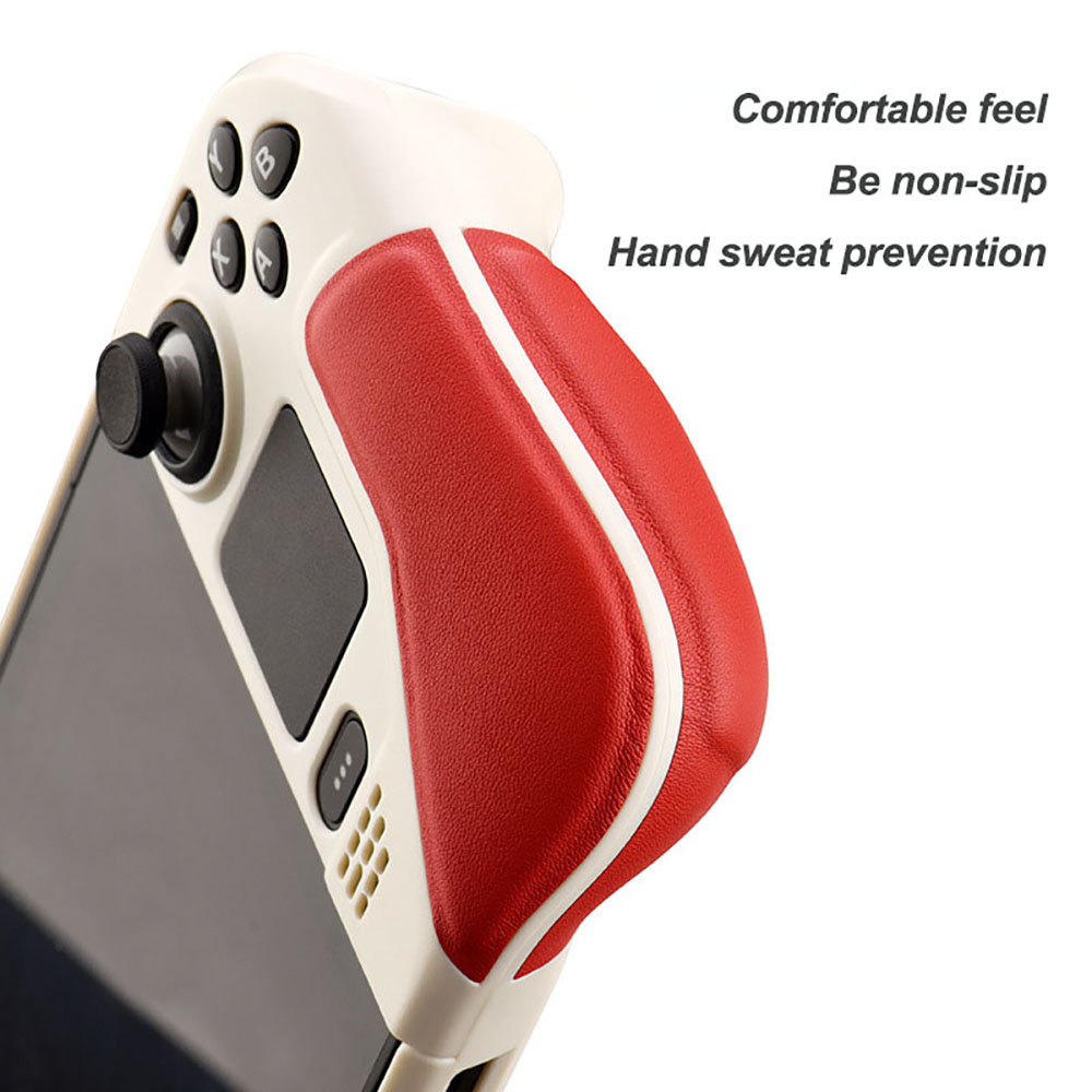 Laudtec All-Inclusive 360 Degree Skin-Friendly Cowhide Handle Protective Case for Steam Deck Yxj01 Machine Palm Game Accessories