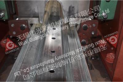 Grain Silo Roll Forming Machine / Corrugated Sheet Making Machine Hydraulic Punching