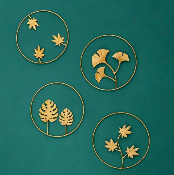 Europe Metal Light Luxury Wall Decoration