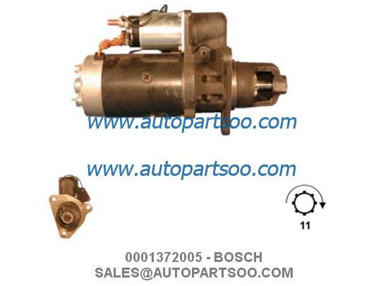 0001372002 0001372003 - motor de acionador de partida 24V de BOSCH 6.2KW 11T MOTORES DE ARRANQUE