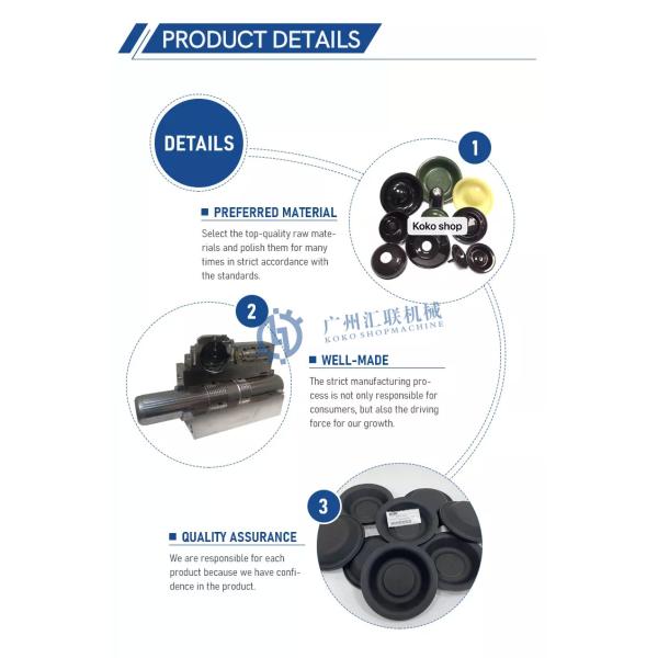 Hydraulic Hammer Accumulator Diaphragm 040404-010230 Breaker Parts Membrane
