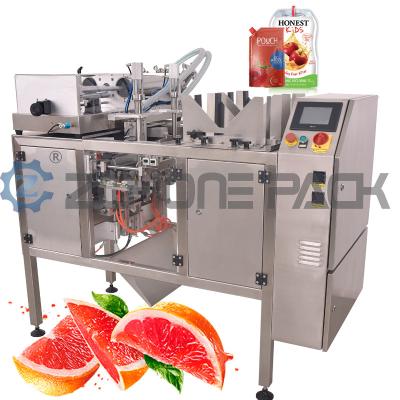 Bomba líquida Juice Laundry Liquid da máquina de embalagem de Doypack