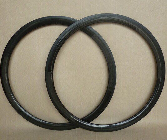 3k/matt 700c 38mm carbon rims 650C for road bike 430g 23mm wheel road bicycle 20-32holes