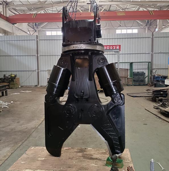 Máquina escavadora suíça Hydraulic Shear YAKAI do grabber da árvore do motor que corta o aço