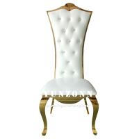 Stainless Steel 201 Wedding Banquet Chair With Assembly 4 Legs