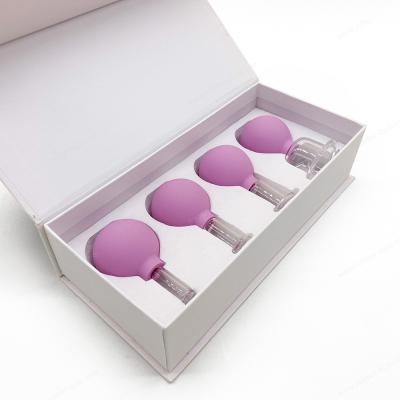 Colocar facial do vidro da sução de Rejuva 15mm ajustado de 4 que colocam não ajustou nenhum efeito secundário