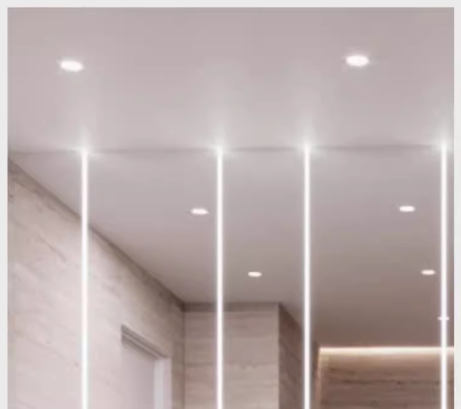 Lente de cobertura branca-láctea personalizável, perfis de extrusão de alumínio prateado