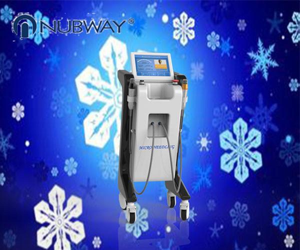 promotion hot sale double heads fractional rf microneedle machine best skin rejuvenation machine
